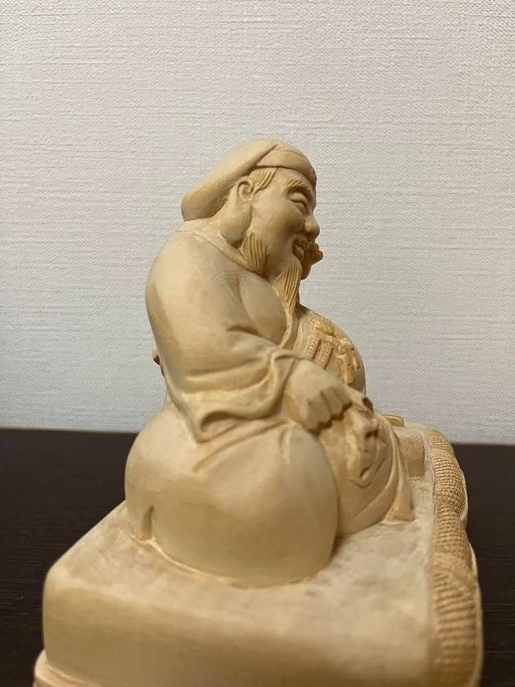大黒天様　木彫　新品　商売繁盛　仏像　美品 Amazon.co.jp: 大黒天様 木彫 商売繁盛 仏像 : ホーム＆キッチン